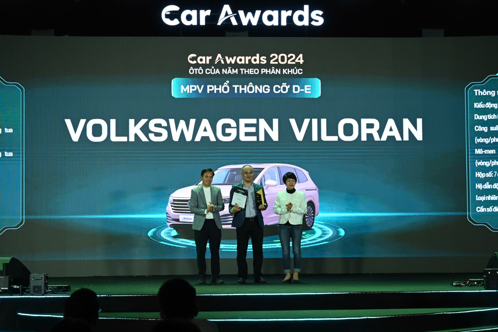 Hình minh họa bài viết: Volkswagen Viloran đạt giải thưởng Ô tô của năm 2024 phân khúc MPV thuộc Car Awards 2024